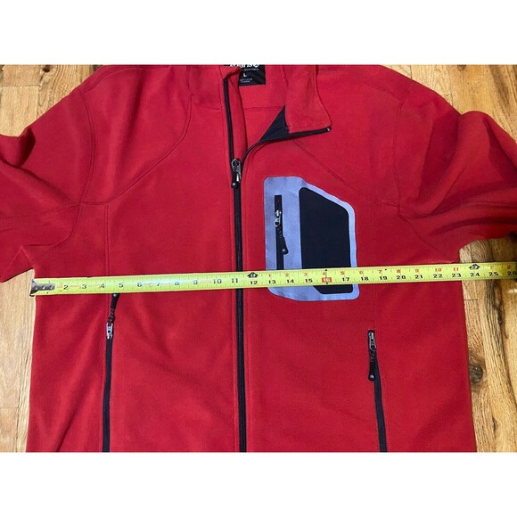 Solaris Soft Shell Series Long Sleeve Red Jacket Size Large - Picture 6 of 7